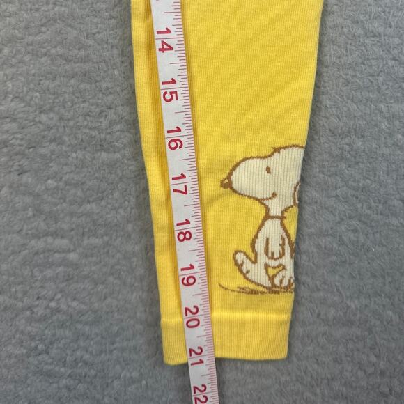 Snoopy Leggings Kids Size XL Snoopy Playing Golf Novelty Leggings Fun Peanuts - Picture 6 of 7
